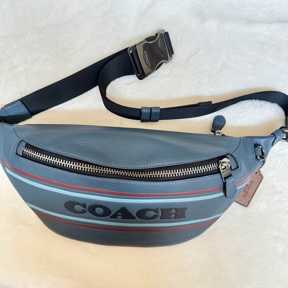 ✅ NEW “ COACH” Leather Body/Belt Bag